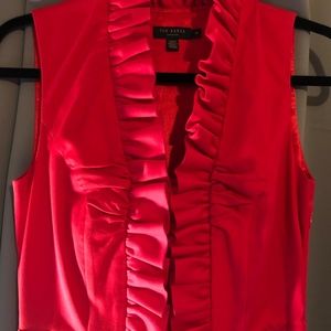 Vibrant Red Cocktail Dress